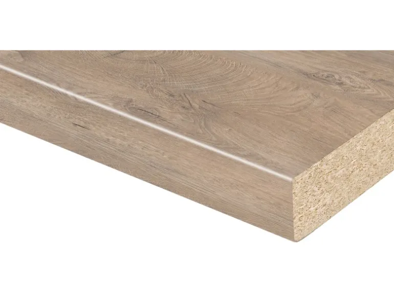 Kaindl Arbeitsplatte Eiche Endgrain Raw 60 cm x 3,8 cm Meterware