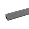 Kaindl Wandanschlussprofil 63,5 cm x 2,4 cm Achatgrau