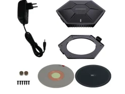 kalb Alien QI Unterbau Ladegerät Schwarz Ladedistanz 15-33mm Smart Wireless