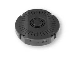kalb DualCharge 10W Drahtlos Ladegerät Mit 15W USB Ausgang Unterbau Bis 30 mm Unsichtbar Induktionsladegerät Mit Lüfter Netzteil 1200 mm Kabel