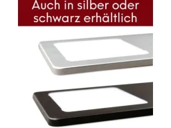 kalb LED Unterbauleuchten mit Schalter Dimmbar Edelstahl Gebürstet Küchenleuchte 3er Set Warmweiß