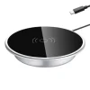kalb 15W Einbau Drahtlos Ladegerät USB-C Druchmesser 60mm Schnell Ladestation für Smartphones Möbel Induktion Schnellladegerät Wireless Charger Platio