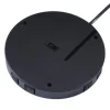 kalb 15W Unterbau Ladegerät Unsichtbar Durchmesser 85mm Induktive Ladestation Schwarz Montage Unter Möbelplatte Universell USB QC 3.0 Plug & Play