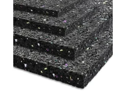 KARAT Antivibrationsmatte Schallschutzmatte nach Maß Stärke 1 cm 125 x 200 cm
