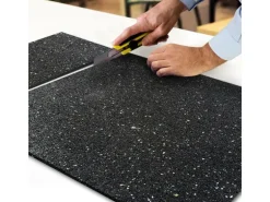 KARAT Antivibrationsmatte Schallschutzmatte nach Maß Stärke 0,5 cm 62,5 x 300 cm
