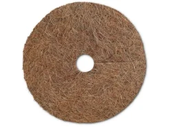KARAT Mulchscheiben Kokos Pflanzenschutzmatte Winterschutz Kokosfaser 10er-Set Ø 30 cm