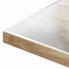 KARAT Tischfolie Imperial Transparent Mattiert mit Abgeschrägter Kante 50 x 130 cm