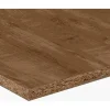 Küchenrückwand  64 x 1,5 cm Zweiseitig Weiß/Eiche max. Länge 4,1 m Meterware