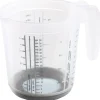 Keeeper Messkanne Massimo mit Anti-Rutsch-Funktion 1 l Nordic Grau