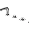 Keuco 4-Loch-Wannenarmatur Edition 400 51530 Chrom 220 mm Auslauf