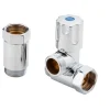 Kirchhoff GA-Ventil Rechts mit Ausgleich für Wandarmatur 20 mm (3/4") Chrom