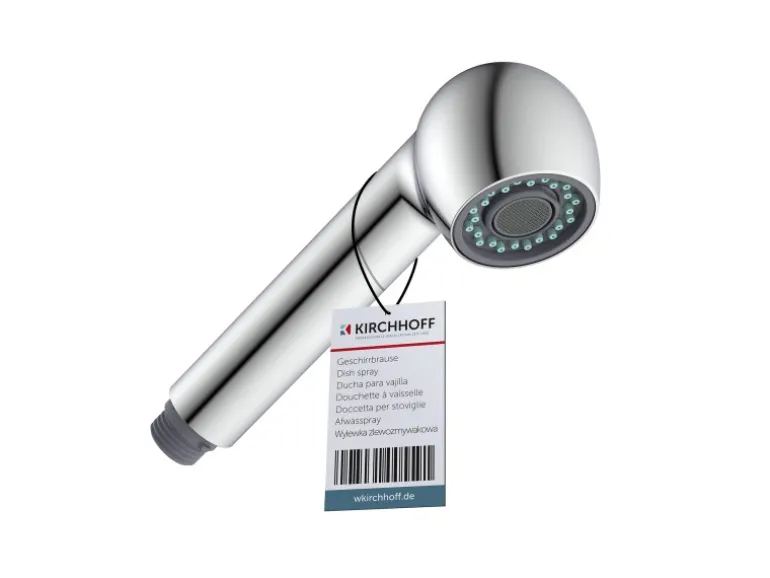 Kirchhoff Geschirrbrause für Hochdruck 13 mm (1/2") Chrom