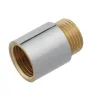 Kirchhoff Hahnverlängerung 24,2 mm (3/4" IG) x 26,4 mm (3/4" AG) x 30 mm Chrom