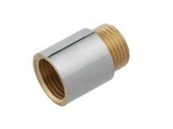 Kirchhoff Hahnverlängerung 24,2 mm (3/4" IG) x 26,4 mm (3/4" AG) x 30 mm Chrom