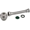 Kirchhoff Metall-Schlauch Eco-Save mit Spülbrausekopf 7,5 l/min M22IG Chrom