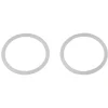 Kirchhoff O-Ring Silikon für Siphon-Exzenter-Verschluss 32 x 38 x 3 mm 2 Stück