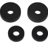 Kirchhoff Ventiltellerdichtung Gummi für 10 mm (3/8") und 13 mm (1/2") 4 Stück