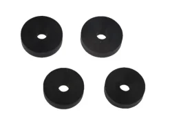 Kirchhoff Ventiltellerdichtungsset Gummi Groß 2 Größen Schwarz 2 x 2 Stück