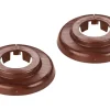 Klapprosette Ø 12 mm Ahorn 2 Stück