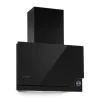 Klarstein Amelia Dunstabzugshaube 123W 60x47x23,5cm LED-Beleuchtung Touch Glas Schwarz