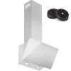 Klarstein Laurel 60 Dunstabzugshaube 60cm Abluft 247 m³/h LED Touch Weiß