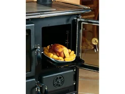 La Nordica Küchenherd Rosetta Kachel Rot 7,2 kW EEK: A+ gratis Anzündpapier