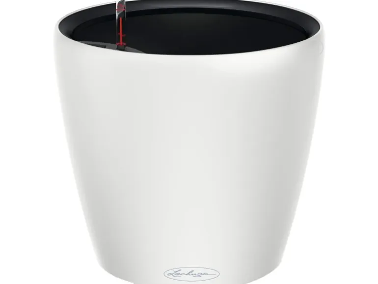 Lechuza® Pflanzgefäß Classico Color Ls 35 Weiß Ø 35 cm