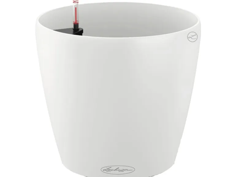 Lechuza® Pflanzgefäß Classico Color 28 Weiß Ø 28 cm