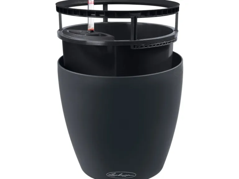 Lechuza® Pflanzgefäß Classico Color Ls 43 Schiefergrau Ø 43 cm