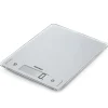 Leifheit Küchenwaage Page Comfort 300 Slim 17 cm x 22 cm x 1 cm Grau