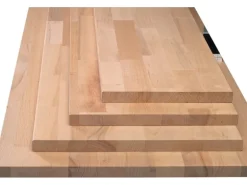 Leimholz Buche 250 cm x 50 cm x 2,8 cm FSC®