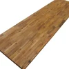 Massivholz Arbeitsplatte Akazie-Teak Optik 240 cm x 63,5 cm x 2,7 cm