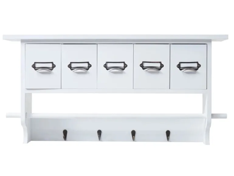MCW Küchenregal C49 5 Schubladen Weiß