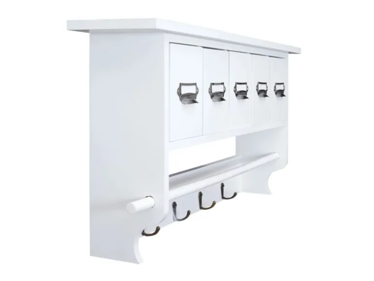 MCW Küchenregal C49 5 Schubladen Weiß