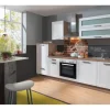 Menke Küchenzeile Artisan Premium 270 cm Landhaus Artisan-Eiche Nachbildung