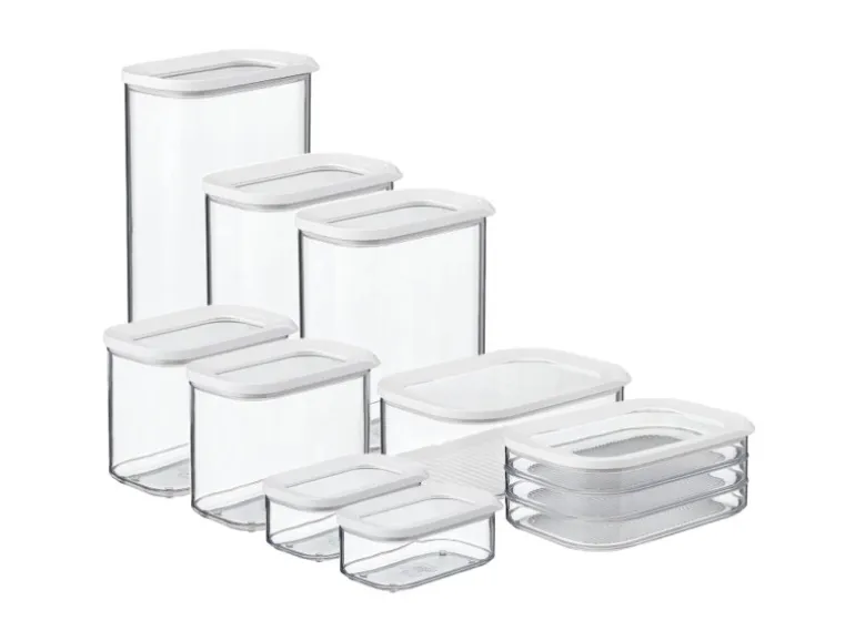 Mepal Modula Vorratsdosen-Set 9-teilig Weiß
