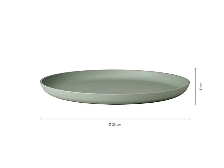 Mepal Silueta Essteller 26 cm 4er Set Mixed