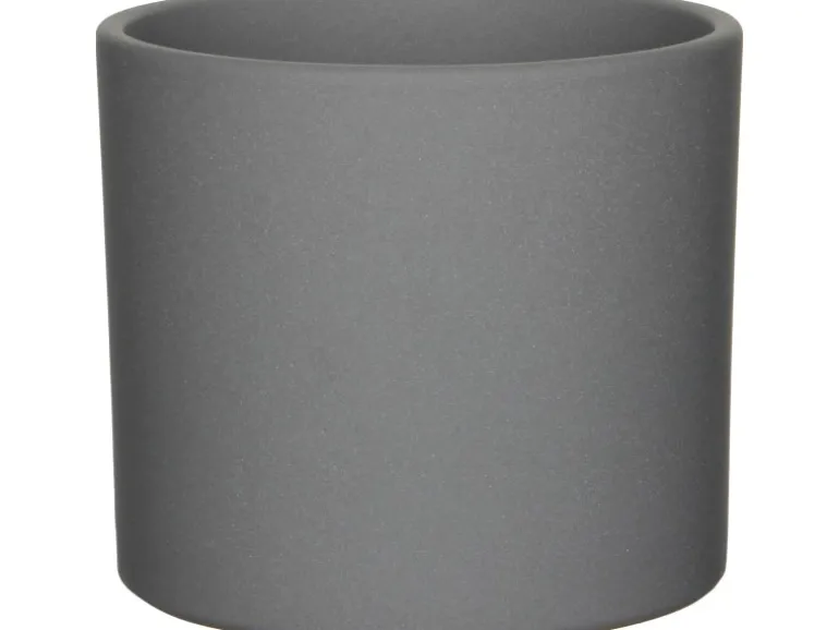 Mica Decorations Übertopf Era Ø 17,5 cm x 14,5 cm Grau matt