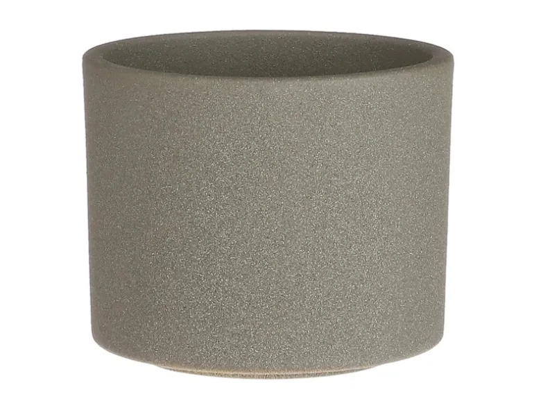 Mica Decorations Übertopf Era Keramik Ø 12 cm x 10 cm Grün