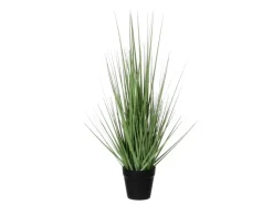 Mica Decorations Kunstpflanze Gras im Kunststofftopf Ø 30 cm x 53 cm Grün