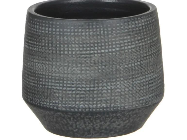 Mica Decorations Pflanztopf Guido Ø 15 cm Grau