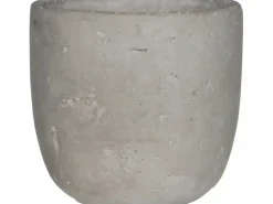 Mica Pflanzgefäß Jimmy Ø 11,5 cm Hellgrau