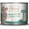Mjamjam Nassfutter Vorzügliches Kalb an Gedämpfter Zucchini 200 g