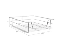 Monstershop 5 x Ausziehbare Küchenschublade  Für 60cm Breite Schränke