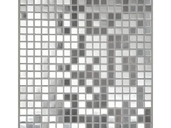 Mosaik Metall Edelstahl 30 cm x 30 cm