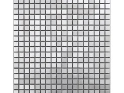 Mosaik Metall Edelstahl 30 cm x 30 cm