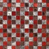 Mosaikmatte Naturstein Metalica Marron 30 cm x 30 cm