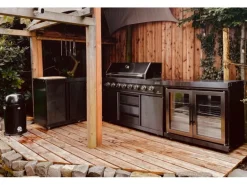 MyOutdoorKitchen Modul mit Schrank Black Collection