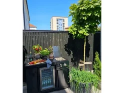 MyOutdoorKitchen Modul mit Doppel Seitenbrenner Black Collection