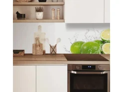 MySpotti Küchenrückwand Profix Cucina Aqua-Limet 100 x 60 cm Grün-Gelb